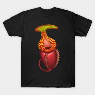 Carnivorous Plant Nepenthes Villosa Botanical Pitcher Plant T-Shirt